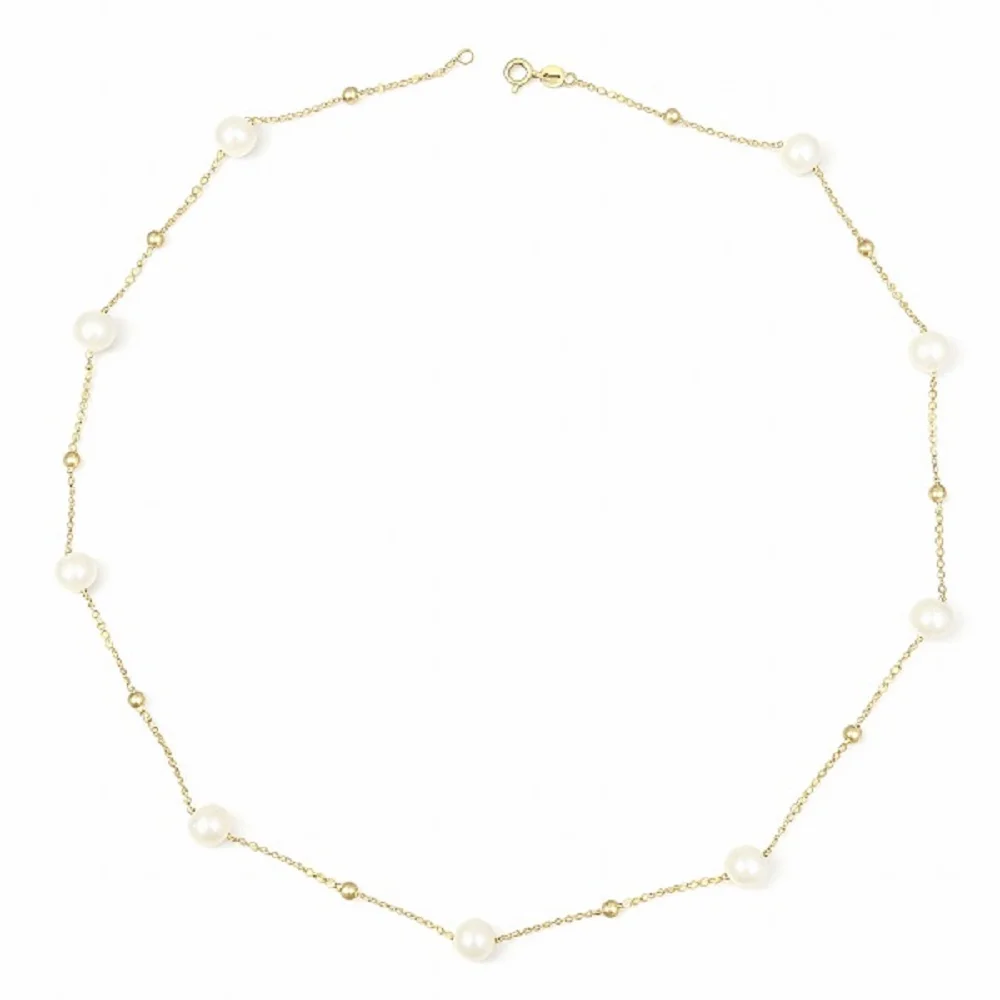 gold and pearl necklace pearl necklace gold pearl and gold chain necklace