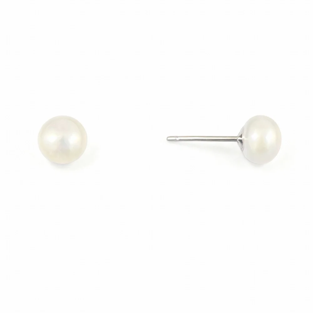 freshwater pearl earrings akoya pearl earrings