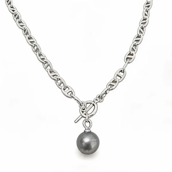 wang jewelry 14k gold necklace with pearl 45cm