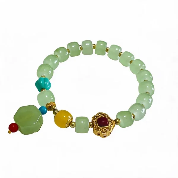 Wang Jewelry green jade jewelry 6cm