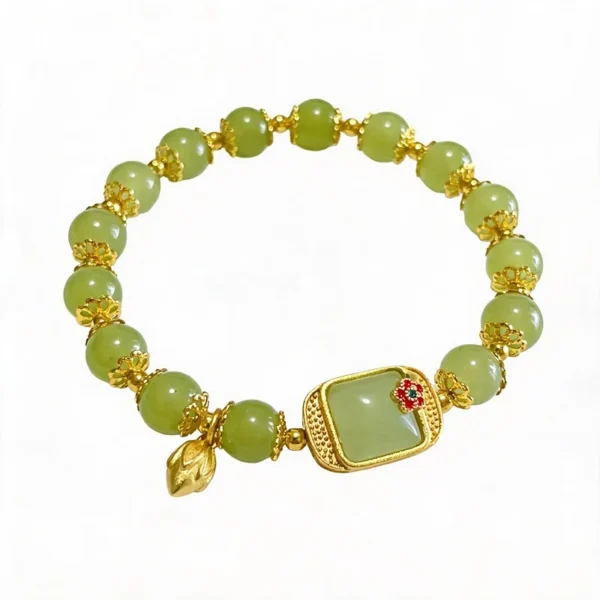 Wang Jewelry jade bangle bracelet jade green 6cm