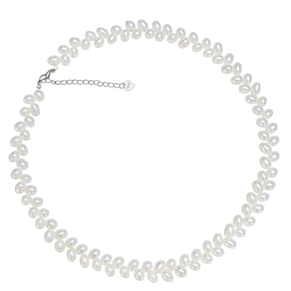 Wang Jewelry real pearl necklace white 45cm