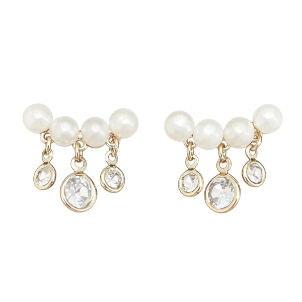 Wang Jewelry 18k gold earrings 2 cm gold